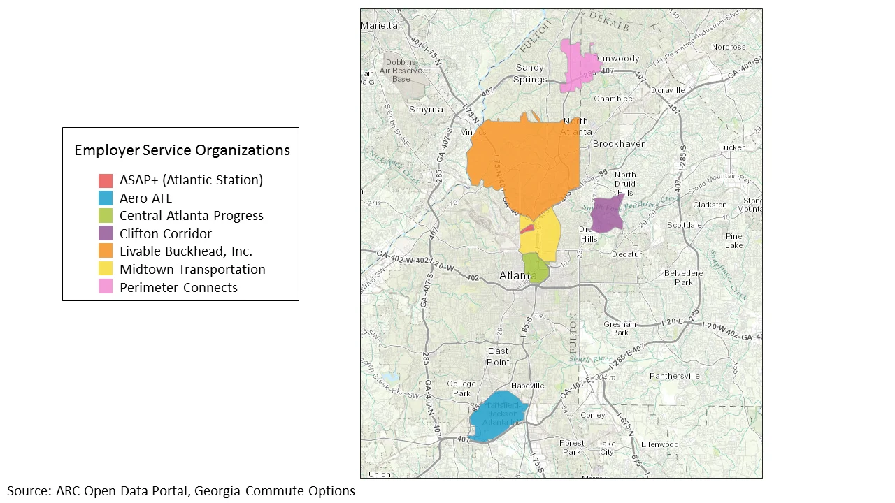 Metro Atlanta Employer Service Organizations