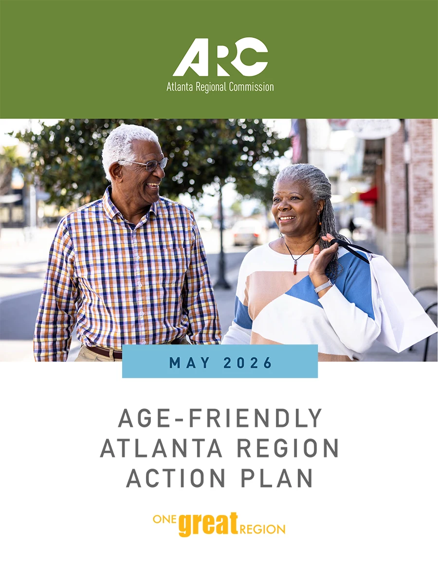 Cover of the 2026 Age-Friendly Atlanta Region Action Plan