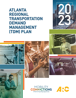 ARC Regional Transportation Demand Management (TDM) Plan report cover
