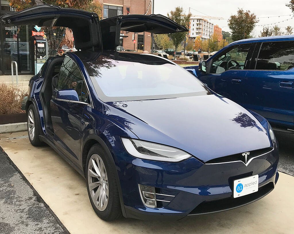 Tesla autonomous car