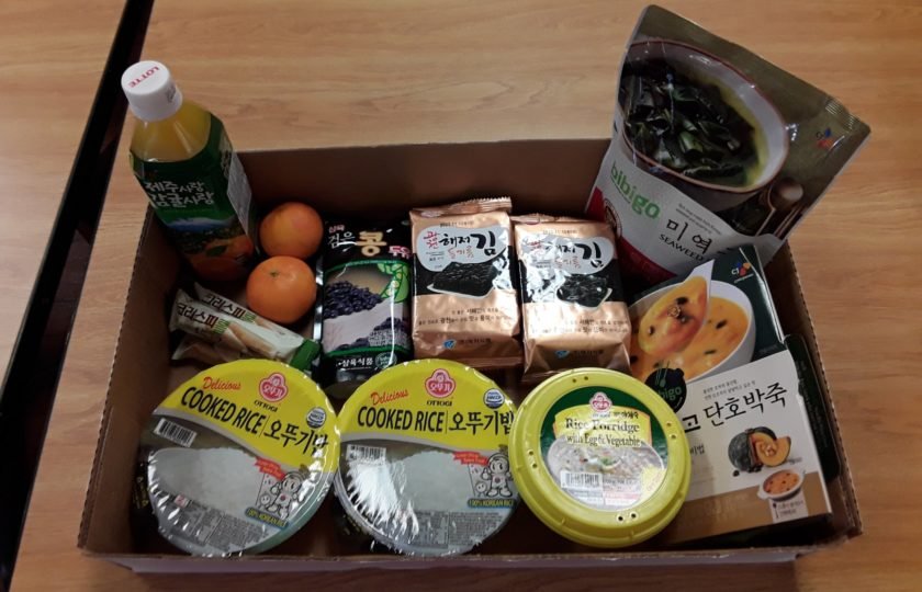 Shelf-stable food ready for delivery by CPACS