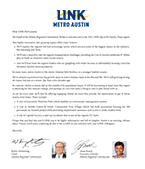 Thumbnail image of LINK welcome letter