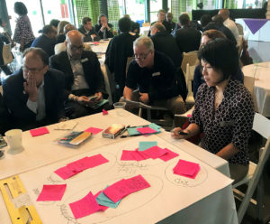 2019 LINK leaders roll up their sleeves and plan how to put their learnings to work back home.