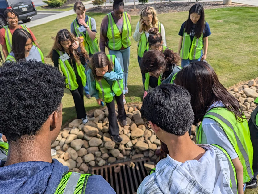 MARC students discover the Flint River.