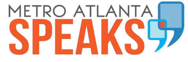 Metro Atlanta Speaks logo