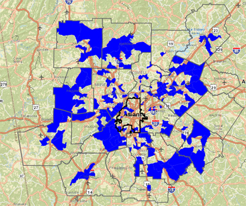 map - total number: where the most babies were born, 2009-2013