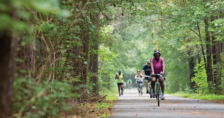 Multi-use connected trails program to connect communities
