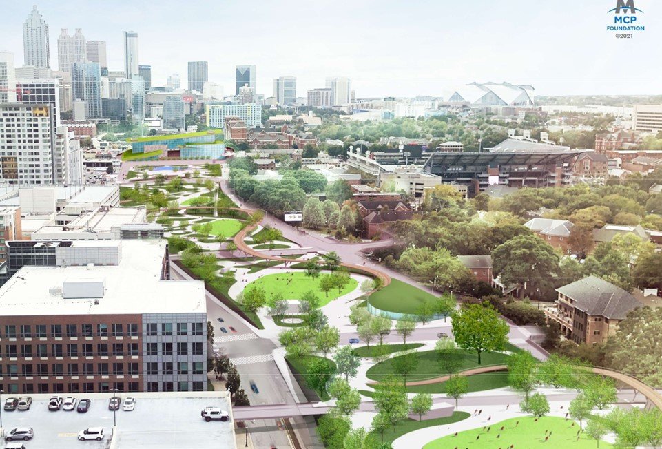Rendering of the new Downtown Connector