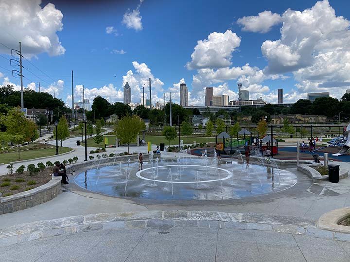Fountain at Rodney Cook Sr. Park