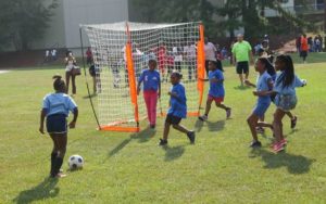 Station Soccer has been a big hit for people of all ages