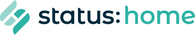 Logo for status:home