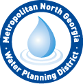 logo for Metropolitan North Georgia Water Planning District