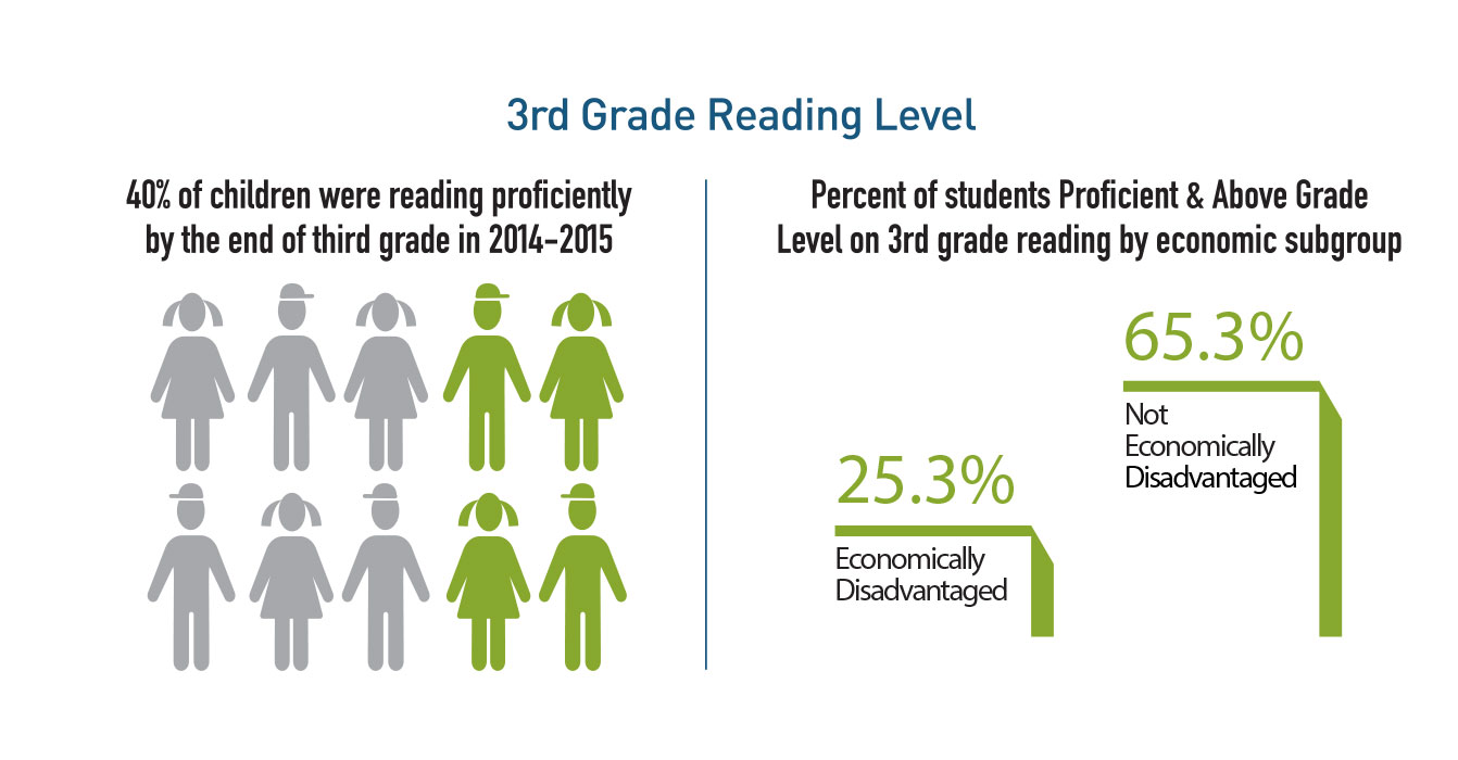 infographic - 3rd grade reading level