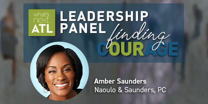 What's Next ATL leadership panel, Amber Saunders